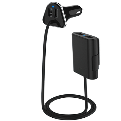 4 Ports Passenger Car Charger (9.6A)